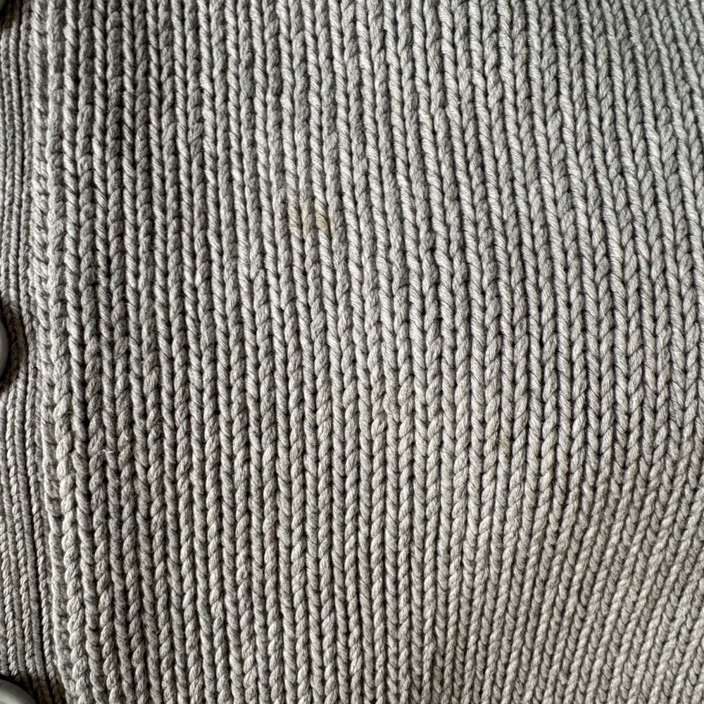 Caslon Light Gray Button-Up Cardigan - Picture 3 of 8